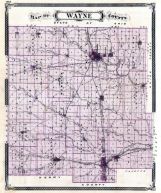 Wayne County, Indiana State Atlas 1876